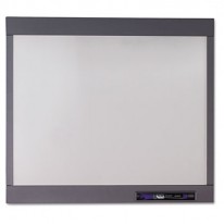 INVIEW CUSTOM WHITEBOARD, 23 X 20, GRAPHITE FRAME