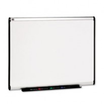 PREMIUM DRY ERASE BOARD, PORCELAIN/STEEL, 48 X 36, WHITE/ALUMINUM FRAME