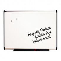 PREMIUM DRY-ERASE BOARD, PORCELAIN/STEEL, 72 X 48, WHITE/ALUMINUM FRAME