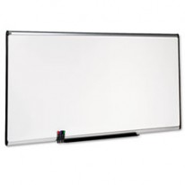 PREMIUM DRY-ERASE BOARD, PORCELAIN/STEEL, 96 X 48, WHITE/ALUMINUM FRAME