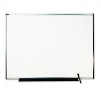 TOTAL DRY ERASE BOARD, 48 X 36, WHITE, GRAY ALUMINUM FRAME