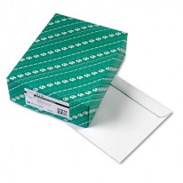 OPEN SIDE BOOKLET ENVELOPE, CONTEMPORARY, 13 X 10, WHITE, 100/BOX