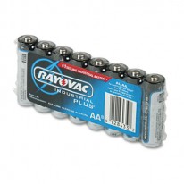 INDUSTRIAL PLUS ALKALINE BATTERIES, AA, 8/PACK